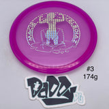 *NEW Dynamic Discs Lucid Ice Justice 2022 Team Series Macie Velediaz Stamped Midrage