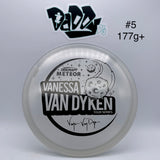 Discraft Metallic Z Meteor 2021 Tour Series Vanessa Van Dyken Stamped Midranege
