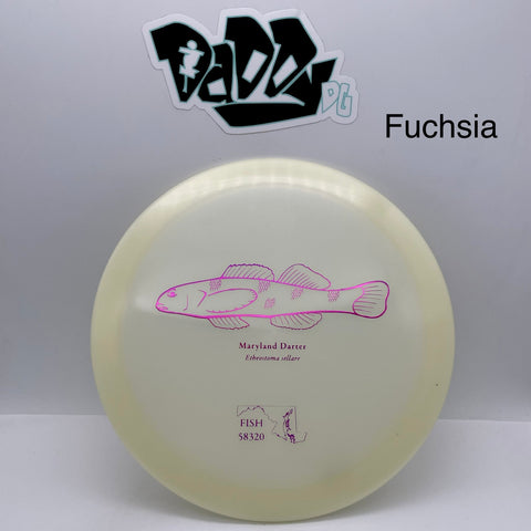 Discraft Glo Z Line Raptor Andrew Fish 2023 Tour Series Stamped Distance Driver