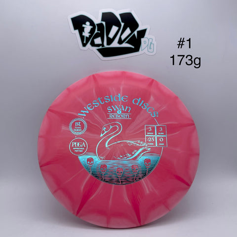 Westside Discs BT Hard Burst Swan 1 Reborn Putter